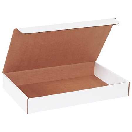 Bsc Preferred 14 1/8 x 8-3/4 x 2'' White Literature Mailers, 50PK BUY00014596